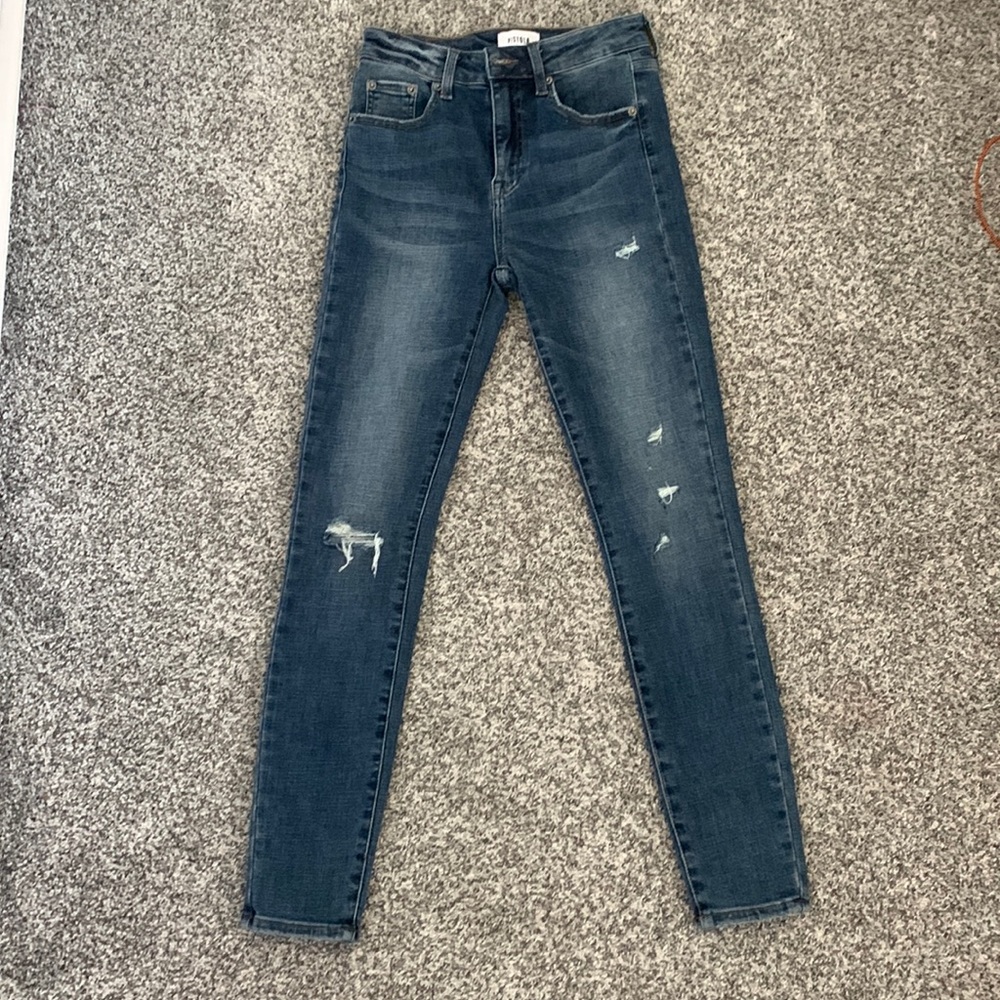 women’s pistola skinny jeans dark wash
